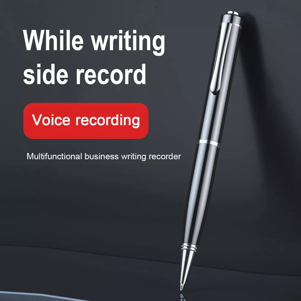 22-Stunden Sprachaktivierter Recorder-Stift, Elegantes Design, Hochwertiger Audio, USB Aufladbar, Einfache Dateiübertragung,