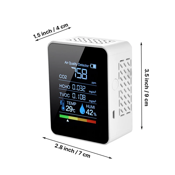 CO2 Carbon Dioxide Monitor, Air Quality Detector