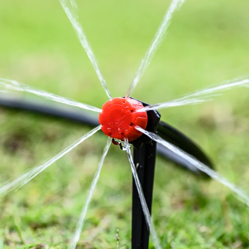 Drip Irrigation System With Automatic Timer