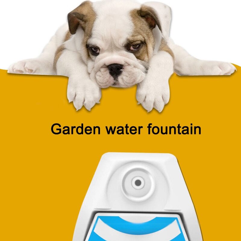 Outdoor Dog Drinking Fountain Dispenser - Step-On Water Station for Pets, Ideal for Backyard & Park Use