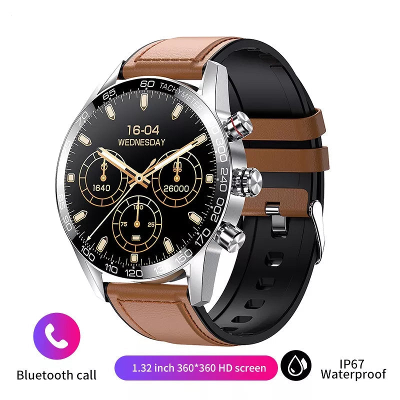 2022 NEUE SMARTWATCH ANPASSBARES ZIFFERNblatt SPORT WASSERDICHT BLUETOOTH ANRUF SMARTWATCH ECG+PPG