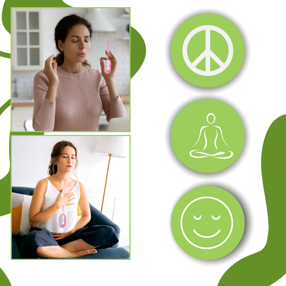 Gentle Acupressure Calming Device | Portable, Drug-Free Stress Relief & Sleep Aid for Anxiety Management