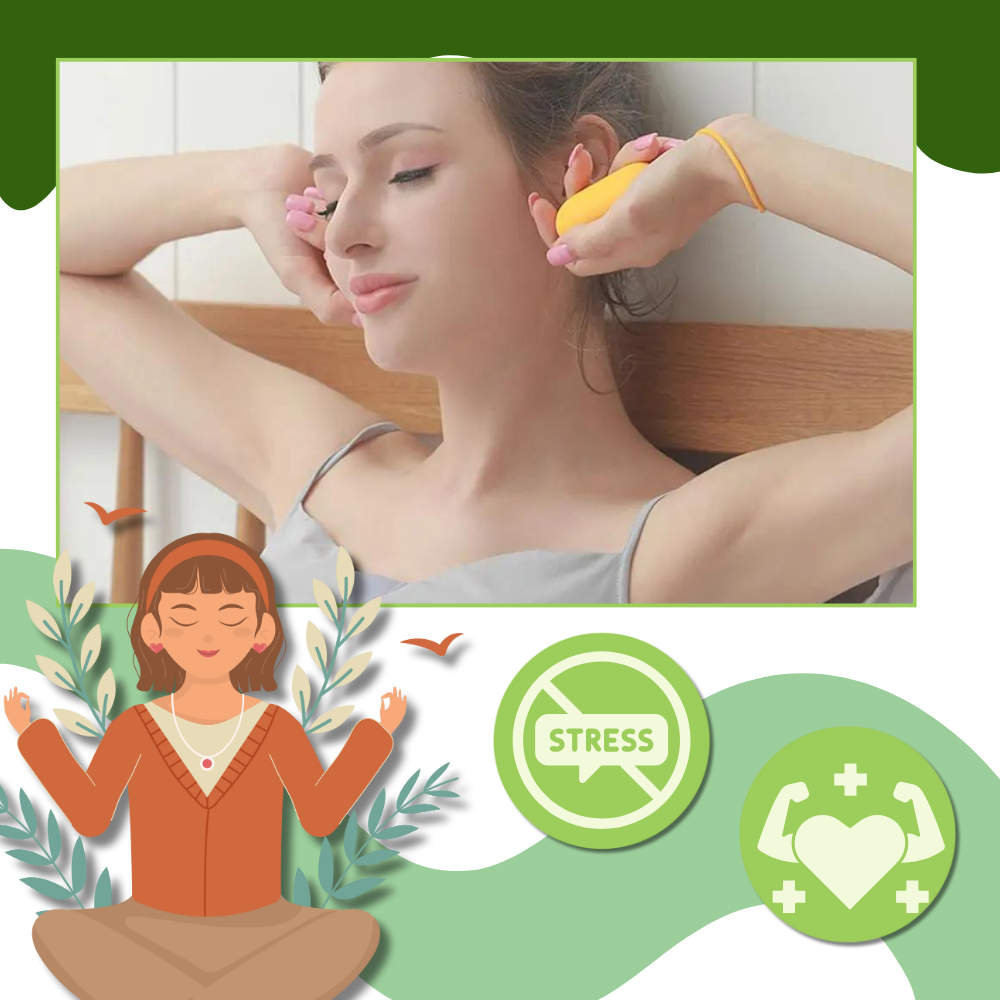 Gentle Acupressure Calming Device | Portable, Drug-Free Stress Relief & Sleep Aid for Anxiety Management