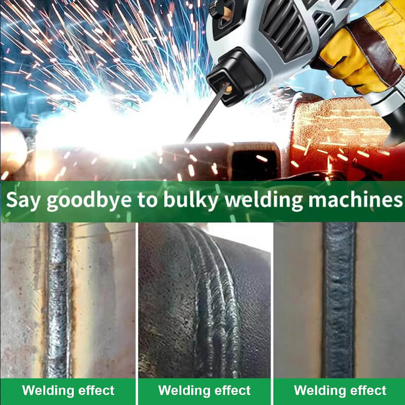 Handheld Welding Kit with 10 Welding Rods for DIY Repairs and Metal Fabrication