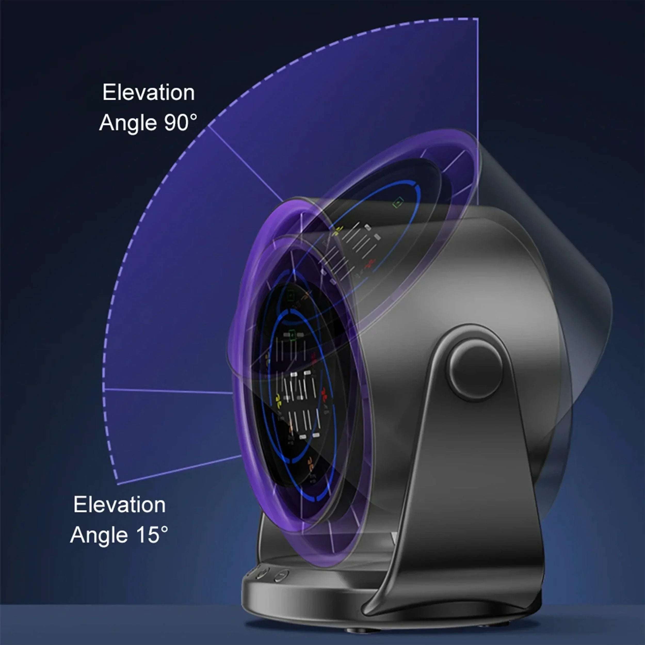 Turbo Cool Portable Air Conditioner | Whisper-Quiet, Adjustable Breeze & Compact Design for Home, Office & Car Use