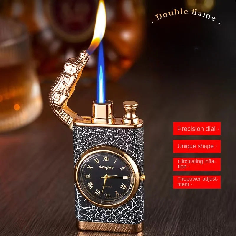 ( 1+1 KOSTENLOS) CrocoFlame: Das Dual-Feuerzeug