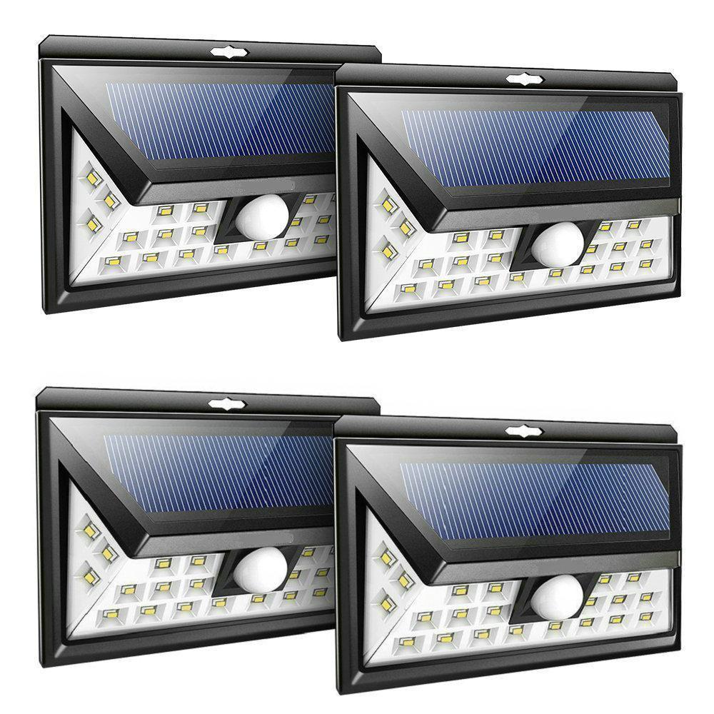 24 LED Solarlichter Außen