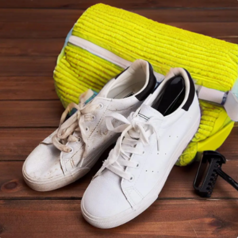 Shoe Wash Bag | Tear-Resistant, Fuzzy Fiber Interior for Safe Cleaning of Sneakers & Trainers