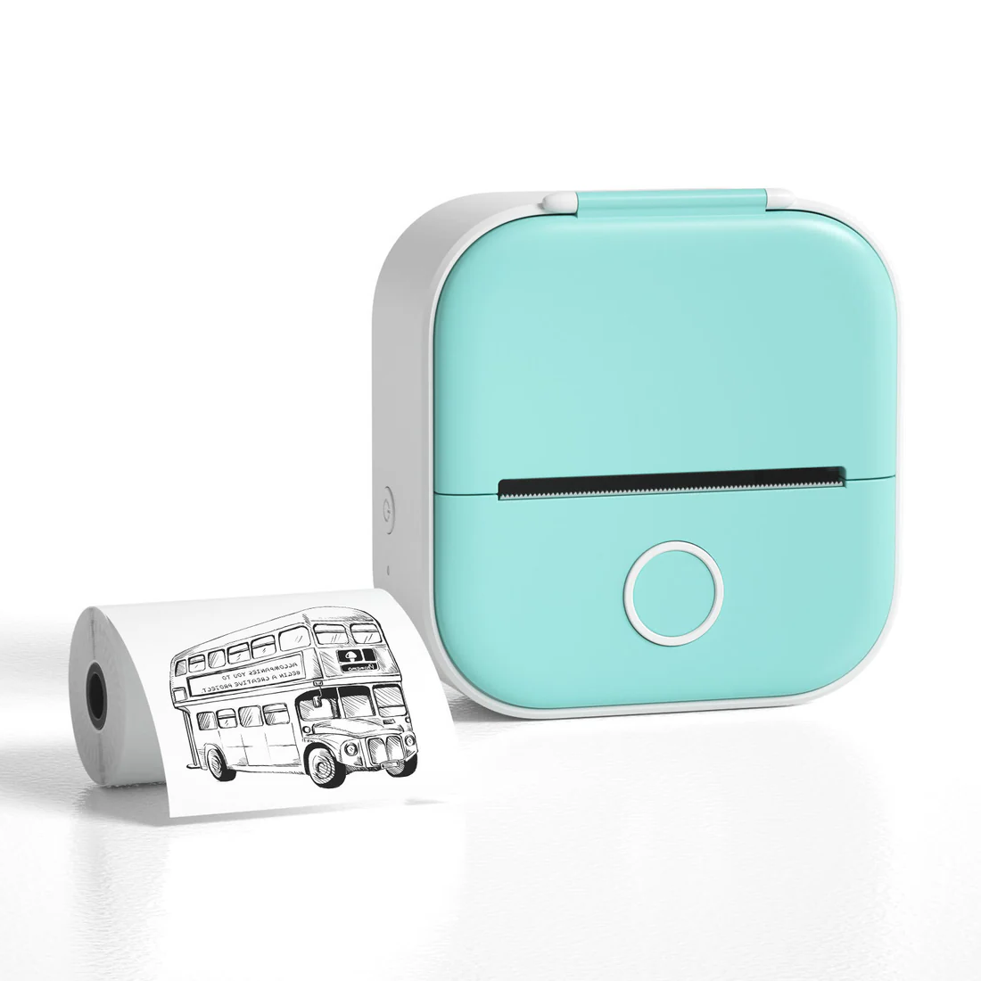 Compact Mini Printer | Thermal Printing Device for Labels, Stickers, and Home Projects