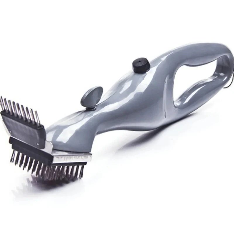 Barbecue Grill Outdoor Steam Cleaning Brush BBQ Cleaner Charcoal Scraper