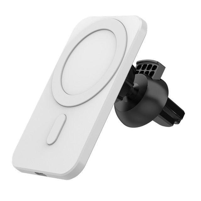 15W HaloLock Magnetischer Kabelloser Autoladehalter für iPhone 12 Serie Magsafe Schnelles Laden Kabelloser Ladehalter für das Auto