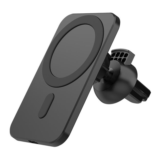 15W HaloLock Magnetischer Kabelloser Autoladehalter für iPhone 12 Serie Magsafe Schnelles Laden Kabelloser Ladehalter für das Auto