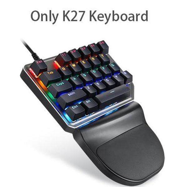 Rupture Series One Handed Mechanical Gaming Keyboard & LED Mouse