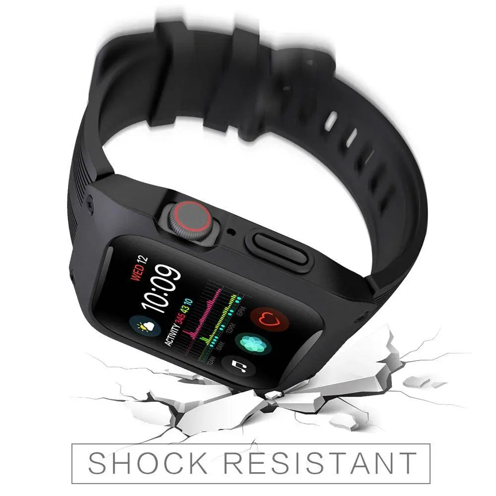 Verstärktes Gehäuseband in Militärqualität für die Apple Watch SE Series 6
