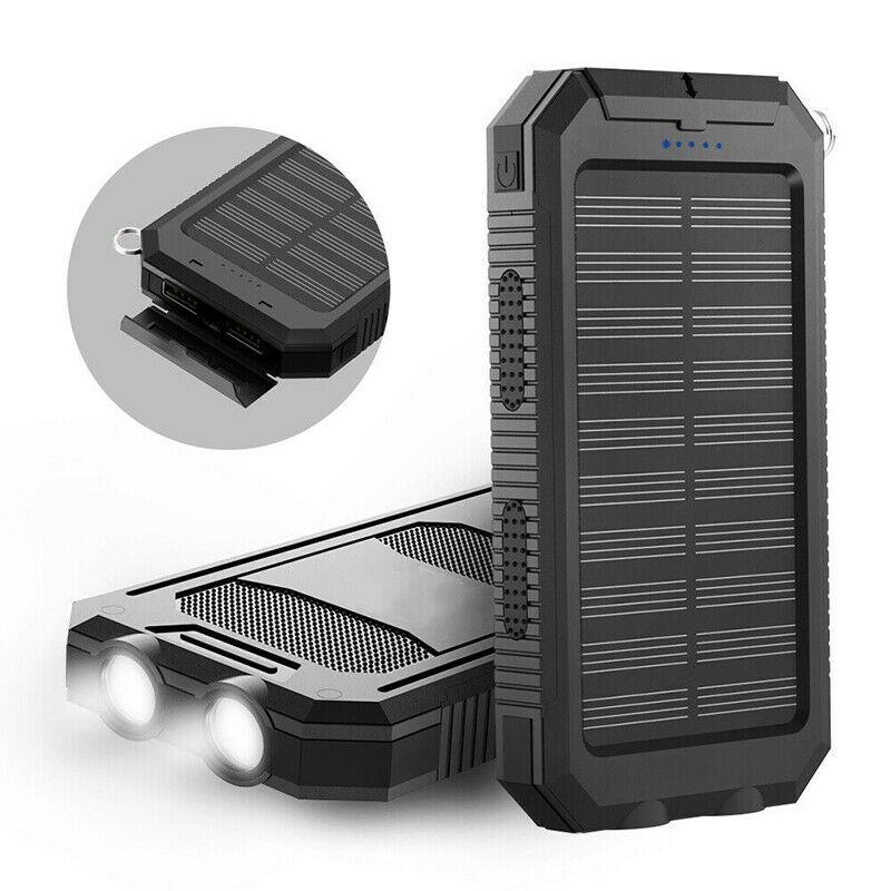 20000mAh Solar-Ladegerät Wasserdicht Powerbank Extern