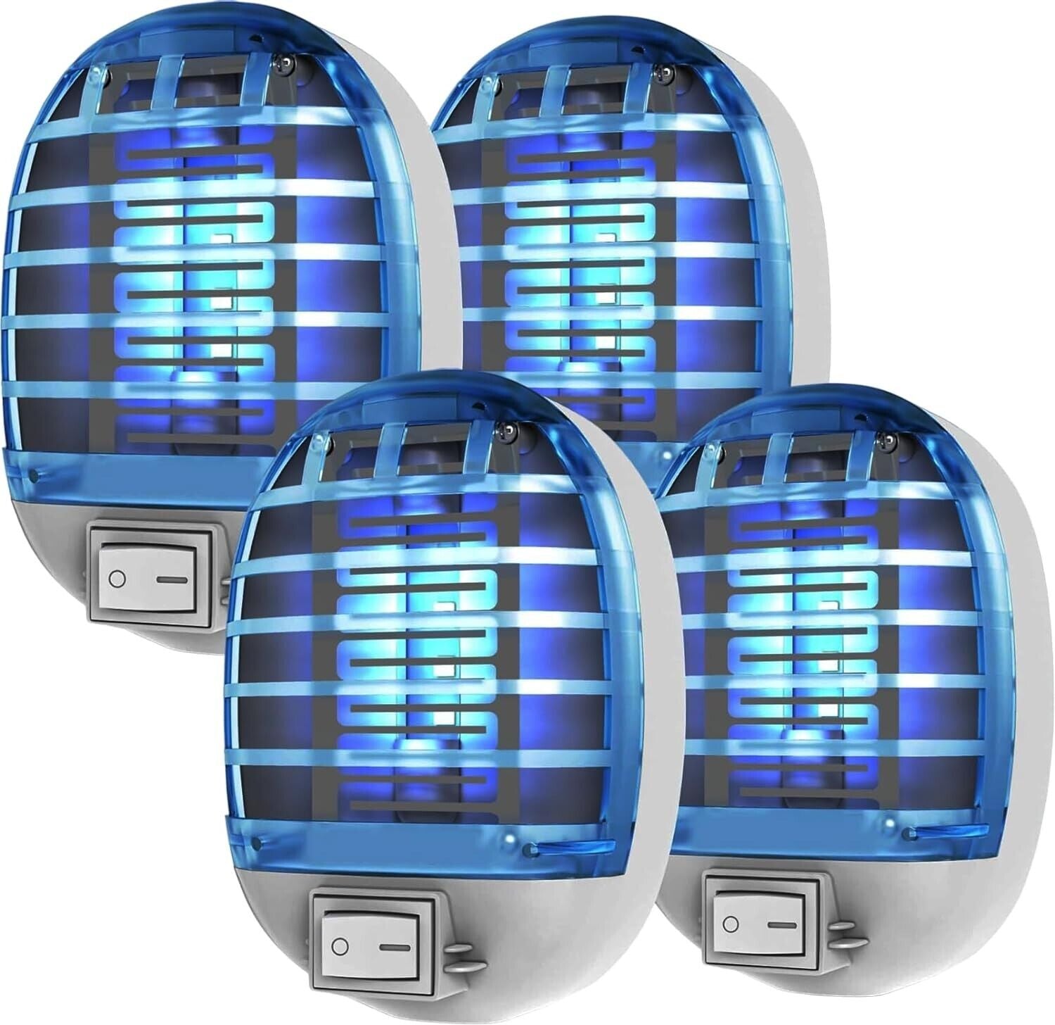 Indoor Plug-in Bug Zapper | UV Light Attraction, Safe for Kids & Pets | Ideal for Living Rooms, Bedrooms & Kitchens