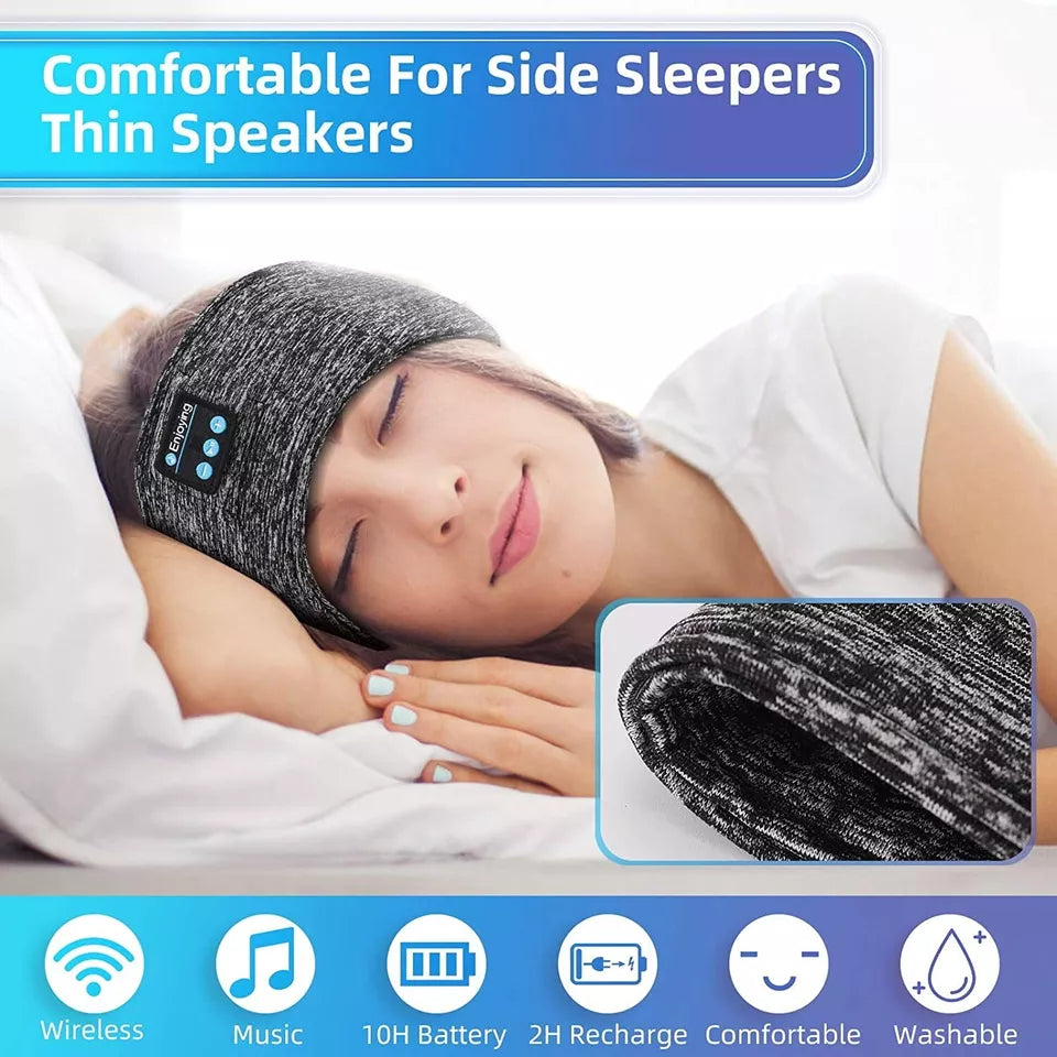 2-in-1 Wireless Schlafkopfhörer, Sportkopfbund, zum Schlafen, Training, Joggen, Schlaflosigkeit