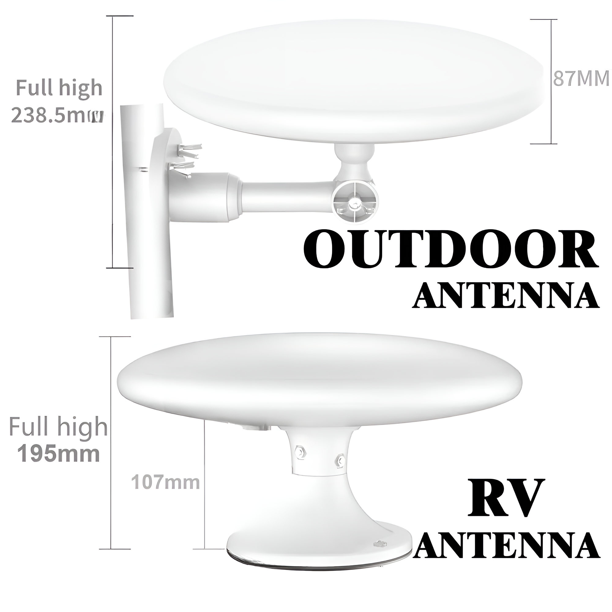 Long Range Digital Outdoor HD TV