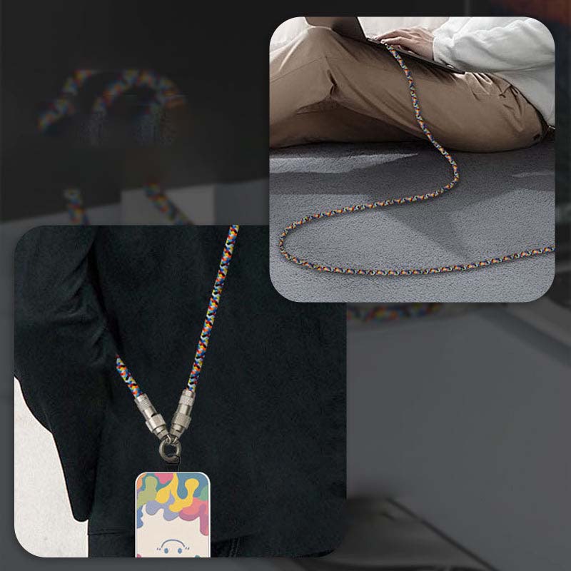 2-in-1 Telefon Lanyard Ladegerät Kabel