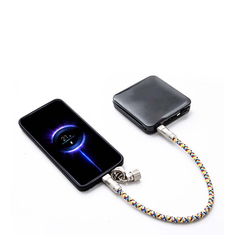 2-in-1 Telefon Lanyard Ladegerät Kabel