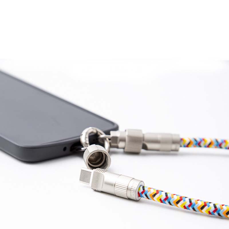 2-in-1 Telefon Lanyard Ladegerät Kabel