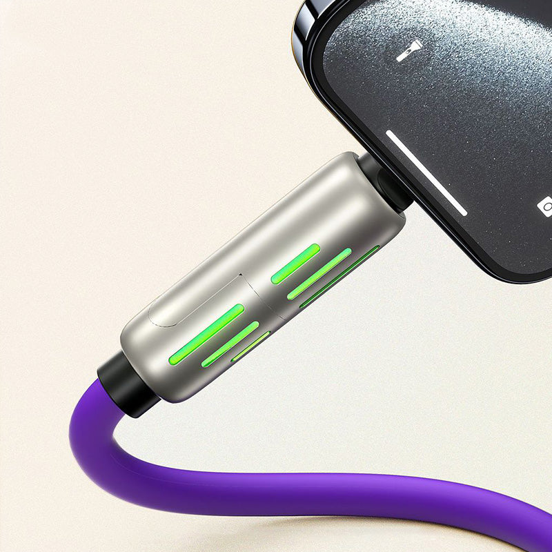 240W 4-in-1 Datenkabel mit bunten Arbeitslichtern