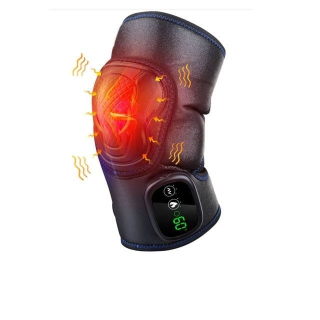 3-in-1 Heated Thermal Joint Massager Wrap for Knee, Elbow & Shoulder Pain Relief