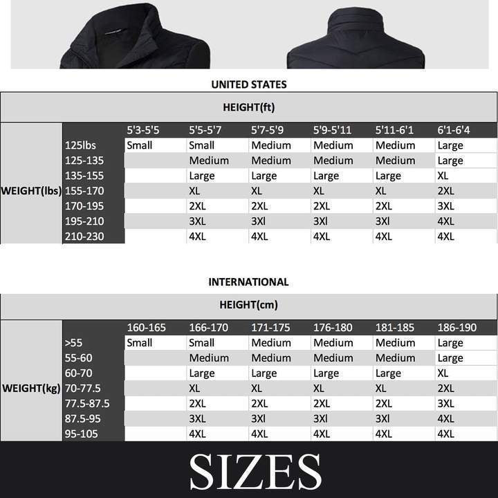 USB Heated Unisex Outdoor Vest Jacket