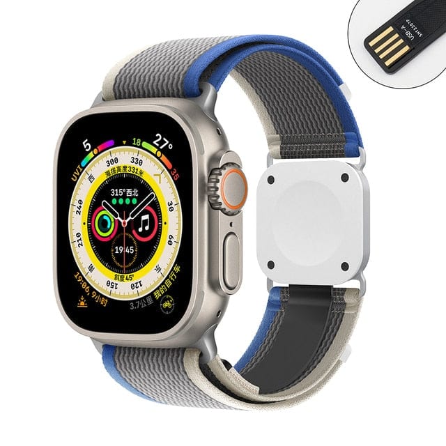 2-in-1-Ladegerät für Sport-Loop-Uhrenarmband